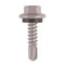 Teks Elite Teks Elite No. 12 X 1-1/2 in. L Hex Drive Hex Washer Head Self Tapping Roofing Screws 21473 - alternate 2